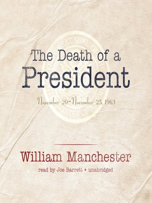 cover image of The Death of a President